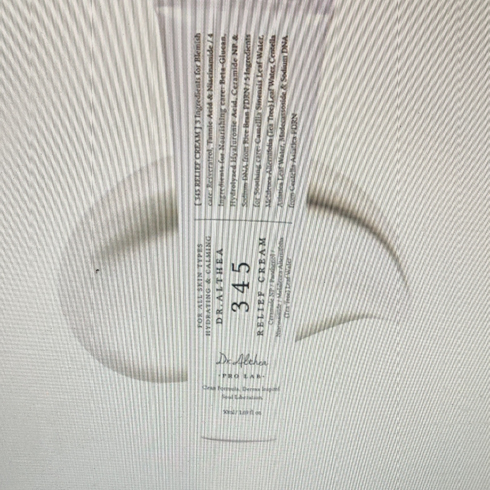 Dr. Althea Pro Lab  345  Restorative Cream - White Relief Cream